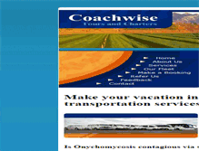 Tablet Screenshot of coachwise.co.za
